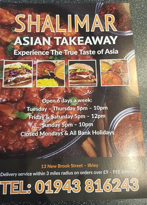 asian takeaway ilkley menu.